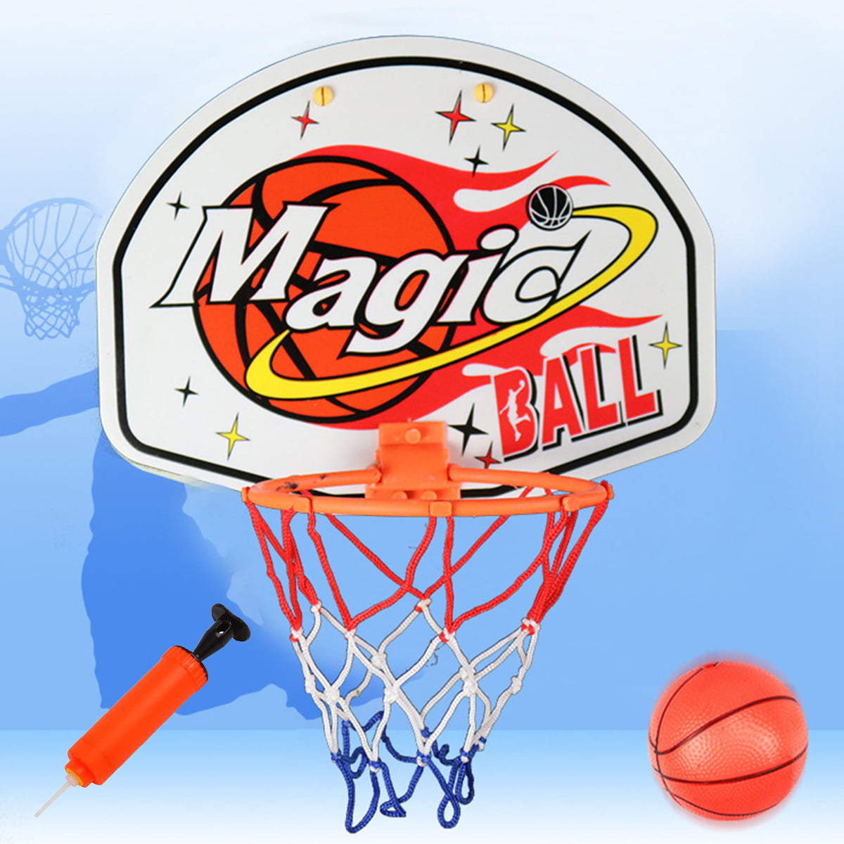 onwettig Ontevreden Aas Gotydi Mini Basketball Hoop Set with Balls for Kids Boys Teens, Mini  Basketball Hoop for Door & Wall - Walmart.com