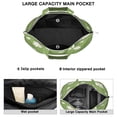 thumbnail image 2 of Daisy Women's Large Weekend Travel Bag Moving Canvas Handbag Thick Double Layer Beach Weekend Travel Unisex Hospital Maternity Delivery with Toiletry Waterproof, 2 of 5