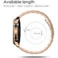 thumbnail image 5 of Fintie Band for Samsung Galaxy Watch 7/6/5/4 40mm 44mm, FE 40mm, Galaxy Watch 6/4 Classic 47mm 43mm/42mm 46mm, Watch 5 Pro 45mm, 20mm Stainless Steel Metal Bands Replacement Bracelet Strap, 5 of 8
