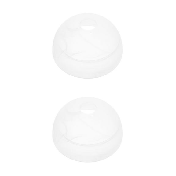 HOMEMAXS 2pcs Frosted Glass Ceiling Fan Lamp Shade Wall Pendant Lamp Covers Replacement Chandelier Lamp Lampshades for Pendant Lighting Fixtures