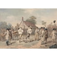 thumbnail image 3 of Charles Turner 18x14 Black Modern Framed Museum Art Print Titled - Backswords (1810), 3 of 5