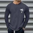 thumbnail image 2 of Gubotare Big and Tall Work T-Shirts Men's Long Sleeve Shirts Crew Neck T Shirt Casual Lightweight Work Tee (Navy,XXXL), 2 of 5
