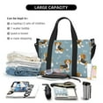 thumbnail image 4 of Travel Duffle Bag Beagle Dog cute Travel Tote Bags Carry on Luggage Waterproof Weekender Bags with Top Handle Adjustable Shoulde Strap for Travel Gym, 4 of 5