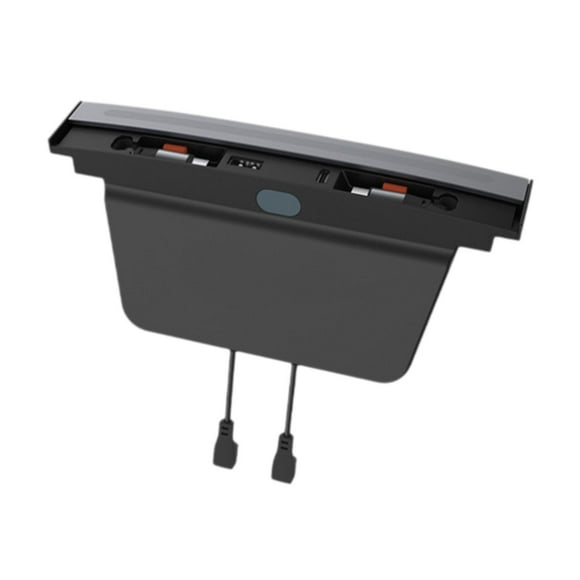 Estación de acoplamiento del concentrador,Cable de carga rápida,estación de acoplamiento USB,Accesorio de carga rápida para concentrador de expansión de consola de coche,Estación de