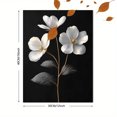 thumbnail image 3 of Qisvanset 12x16 Inch Dark Wildflower Botanical Canvas Wall Art, Modern Minimalist Floral Farmhouse Decor, 3 of 8