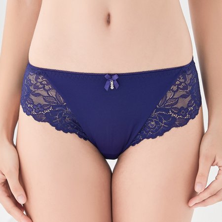 

Mrat Seamless Underwear Women Breathable Panty Swim Cloth Lace Mid-waist Ladies Panties Lining Cotton Ladies Briefs Female Moisture Wicking Panties