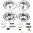 thumbnail image 3 of PowerStop Front and Rear Z26 Street Warrior Carbon-Fiber Ceramic Brake Pad and Drilled and Slotted Rotor Kit Fits: BMW Select Models K2747-26, 3 of 9