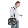 thumbnail image 6 of Lsque Cute ghost in the flowers Pattern Laptop Bag – Portable & Slim Single-Shoulder Computer Case with Adjustable Strap, Protective, Lightweight for 13”/14”/15.6” Laptops, 6 of 8