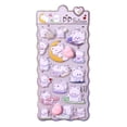 thumbnail image 1 of Cute Cartoon Animal Butt Stress Relief Stickers (Panda & Shiba Inu), Soft Squeezable Fidget Decals, Sensory Toy for Anxiety & Fun, Reusable PVC Patches for Phone Case & Laptop, 20x10cm, 1 of 8