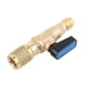 thumbnail image 2 of Válvula De Refrigeración De Aire Acondicionado De CA Compatible Con R22 SAE, Con Adaptador De Válvulas De Manguera De Carga De Líquido Refrigerante De Materia De Latón, 2 of 8