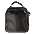 thumbnail image 6 of Cowhide Leather Men's Messenger Crossbody w Top Handle & Removable CB Strap, 6 of 11