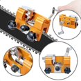 thumbnail image 4 of Chainsaw Sharpener, Chainsaw Chain Sharpening Jig Kit With 3 Carbide Knives For All Kinds Of Chainsaws, Lumberjack\'s Hand-crank Portable Chainsaw Sha, 4 of 5