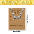 thumbnail image 3 of Holding Hands Matching Key chain - Silver Pinky Promise Necklaces Set Couple Jewelry Valentine's Gift Set for Couples Boyfriend Girlfriend, 3 of 5