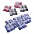 thumbnail image 3 of 12Pcs Cotton Men's Hands Party Bandanas Casual Pocket Square Hankies Color Random Style A, 3 of 9