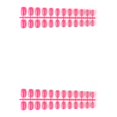 thumbnail image 4 of Qarigey 24 piezas de uñas postizas de ataúd coloridas en forma cuadrada, uñas artificiales con personalidad exquisita para salones de treinta y tres 2Conjunto, 4 of 6