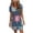 Navy, variant on Cmfcve Women's Summer T-Shirt Dress Short Sleeve Tie Bohemian Dress V-Neck Printed Midi Dresses with Pockets