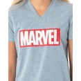 thumbnail image 2 of Marvel Comics Women's Avengers Brick Logo Tee And Jogger Pants Pajama Set, 2 of 6