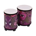 thumbnail image 3 of Amdohai Bongo Drum Percussion Instrument Wood Musical Toy with Pair, 3 of 7