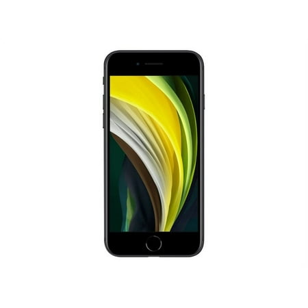 Open Box Apple iPhone SE (2nd generation) - Smartphone - dual-SIM - 4G Gigabit Class LTE - 64 GB - 4.7" - 1334 x 750 pixels (326 ppi) - Retina HD - 12 MP (7 MP front camera) - black