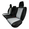 thumbnail image 1 of For 2022 – 2024 Dodge RAM 1500 FH Group Neoprene Waterproof Custom Fit Car Seat Covers  - Rear Gray, 1 of 5