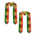 thumbnail image 2 of Graduation Stole for Academic Commencement Unisex Military Flag Of Portugal Adult Choir Stole Adult Honor Shawl, 2 of 6