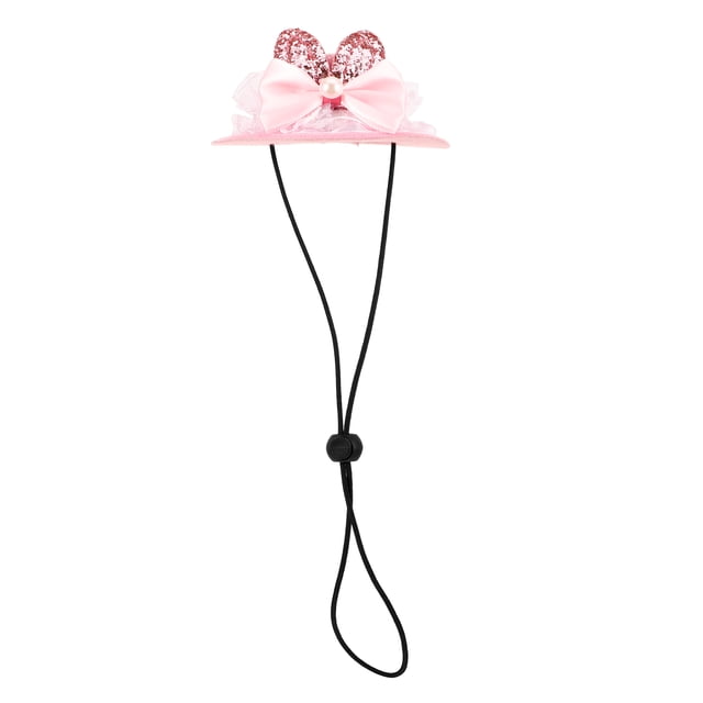 unbranded Sombrero Para Perro Y En Color Rosa Resistente Y Con Cuerda Ajustable Para Uso Diario