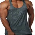 thumbnail image 2 of Débardeur de Sport Sans Manches pour Hommes en Coton Pur, 2 of 6