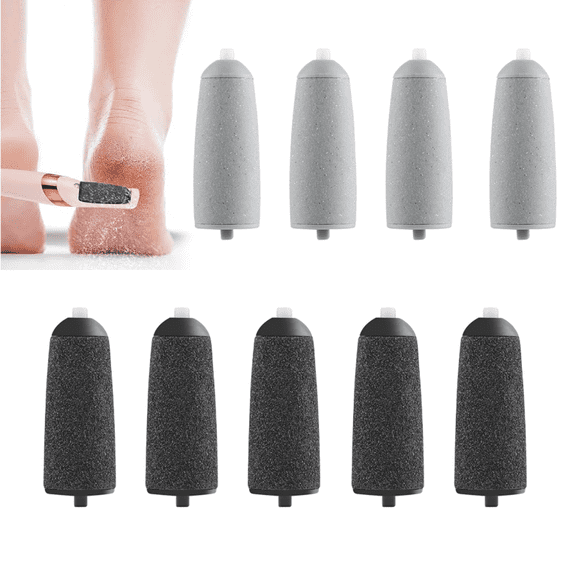 9 Pcs Pedicures Replacement Heads for Flawless Pedi Electric Tool Foot File Heads, Pedi Replacement Roller Head