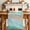Teal,Green, variant on Blue Coastal Table Runner 120 Inches, Beach Nautical Seaside Ocean Beige Bed Runner Dresser Scarves Tabletop for Indoor Outdoor Parties/Ceremony/Banquet, 13"x 120"