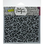 Crafter's Workshop Template 6"X6"-Dendritic