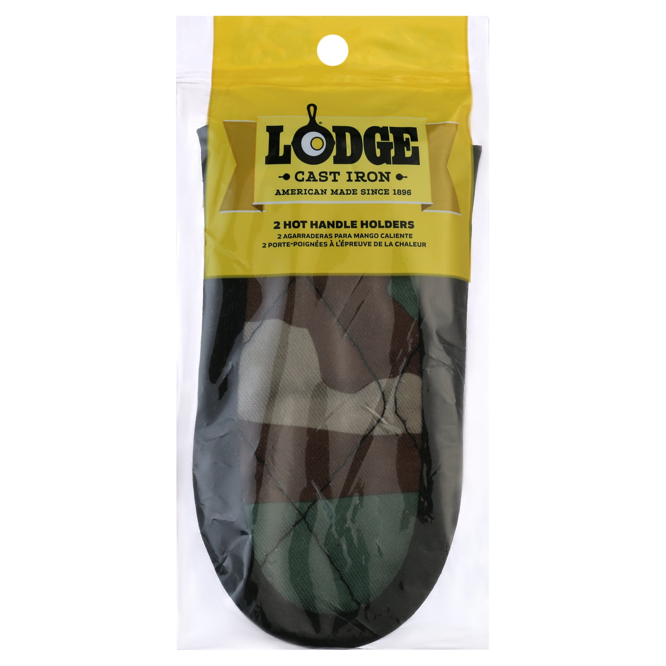 Lodge Striped Hot Handle Holders/Mitts - 2 pack
