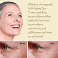 thumbnail image 6 of Just Nutritive Anti-Aging Eye Cream for Wrinkles, Puffy Eyes, Fine Lines, All Skin Types, 2oz, 6 of 8