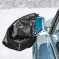 thumbnail image 3 of Shisuyan 2Pcs Oxford Cloth Rearview Mirror Cover Creative Rearview Mirror Proof Windproof Car Mirror Coat, 3 of 8