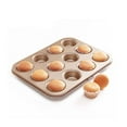 thumbnail image 1 of 12 Cavity Non-Stick Muffin Cake Baking Trays, Small Cake Baking Pans, 1 of 5