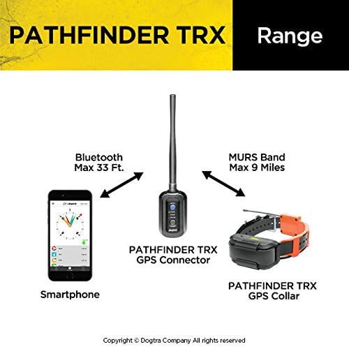 Dogtra Pathfinder TRX RX Orange Pathfinder Tracking Only Trx Collar Orange Walmart