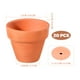 thumbnail image 3 of BESTONZON - Macetas pequeñas de terracota (20 unidades), de cerámica, para cactus, suculentas, ideales para manualidades y recuerdos de boda., 3 of 6