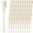 thumbnail image 1 of 50 Pcs 10 Inch Wooden Spoons Bulk for Baking Mixing Serving, 1 of 5