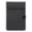 Black, variant on Mini Clipboard,PU Leather Clipboard with Pen Holder,Soft Wear-Resistant Writing Board for Pocket Purse,Notepad Clip Boards,A6 Size Writing Clip Boards for Business,Office,Restaurant (Gold)