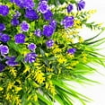 thumbnail image 4 of GRNSHTS Artificial Flowers Outdoor, 8 Bundles Faux Flowers Plants Outdoor UV Resistant Greenery Shrubs Plants Indoor Outside Hanging Planter Home Garden Decor  (Puple), 4 of 12