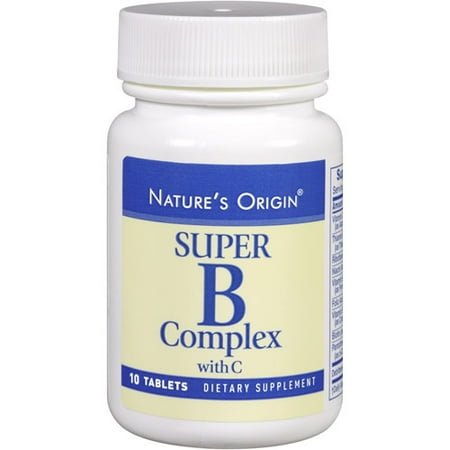 Nature's Origin Super B Complex Tablets, 10 count