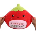 thumbnail image 4 of Lindo peluche de fresa de 30 cm para niños, adolescentes y niñas, ideal para San Valentín. Peluches kawaii suaves para la ansiedad., 4 of 5