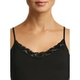 thumbnail image 4 of No Boundaries Cami with Lace Trim, Women's and Women's Plus, 4 of 5