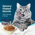 thumbnail image 5 of Blue Buffalo Tastefuls Flaked Wet Cat Food, Made with Natural Ingredients | Fish and Shrimp Entrée in Gravy, 5.5 oz. Can, 5 of 12