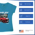 thumbnail image 6 of Ford Shelby Super Snake GT500 Women's V-Neck T-shirt American Mustang Cobra Racing, 6 of 7
