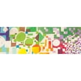 thumbnail image 3 of Bacci, Leonardo 14x7 Black Modern Framed Museum Art Print Titled - Multicolor Pattern VI, 3 of 5