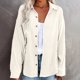 thumbnail image 1 of Pntutb moda mujer Casual cuello vuelto manga larga suelta sin capucha prendas de vestir camiseta otoño blusa tops Pntutb Pntutb-6225, 1 of 9