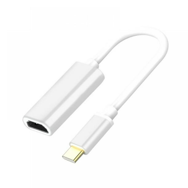 omfavne glæde frokost USB C to HDMI Adapter ,Portable USB C Adapter, For TV, Monitor, Projector,  etc. The cable is compatible with Samsung Galaxy S8, 8+ plus huawei mate10  P20 (pro) and MacBook - Walmart.com