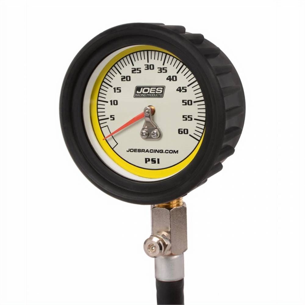 Joes Racing 0 60Psi Pro No Hold Tire Pressure Gauge, One Piece