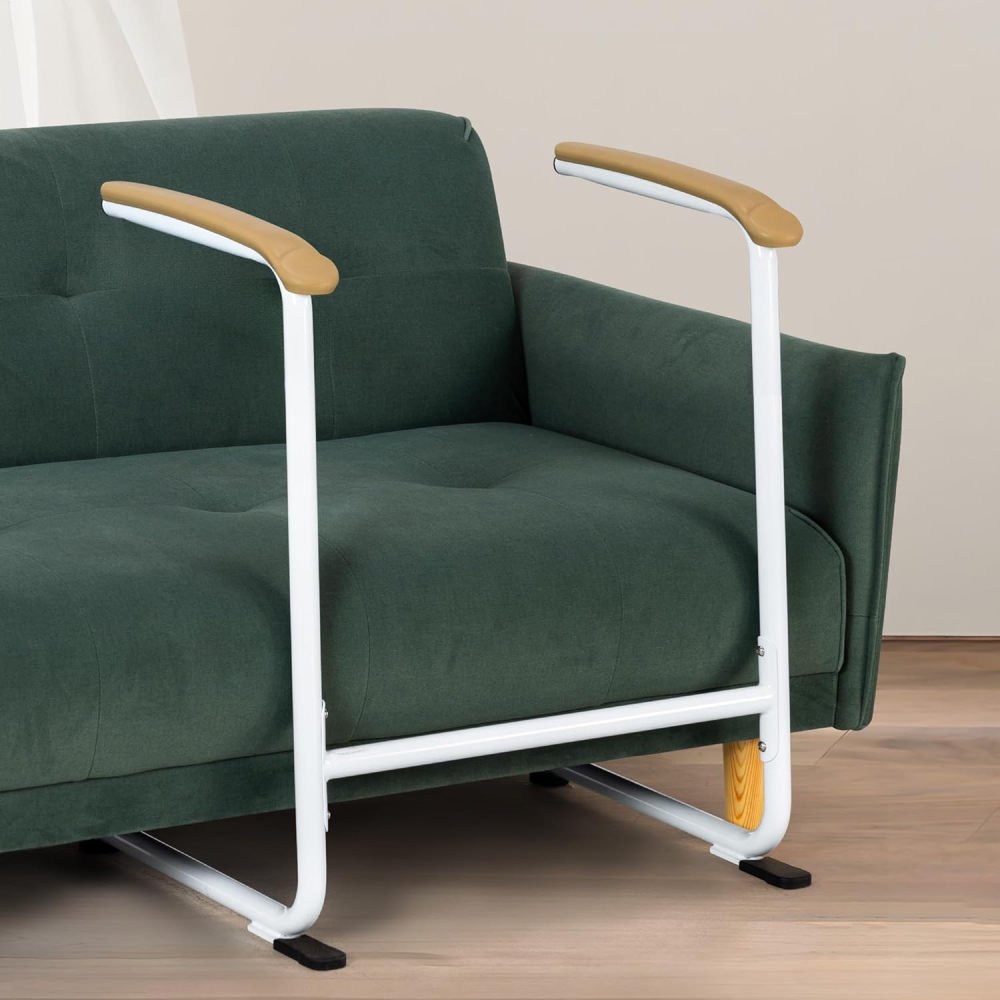 Chair Couch Stand Assist for Seniors,25.6"x24" Stand Assist Aid for Elderly,Standing Aid & Support Device with Soft Handles for Elderly Mobility & Daily Living Stand to Sit,330 lbs Loading,White