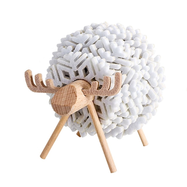 Binmer Coussins de Tasse en Forme de Mouton, Coussin Antidérapant en Forme de Mouton Coussin Isolant